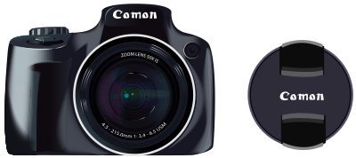 Simple DSLR clipart
