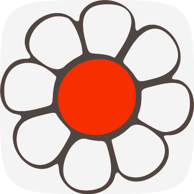 Simple flower clipart