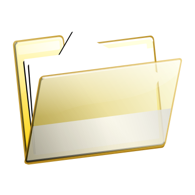 Simple Folder Documents clipart