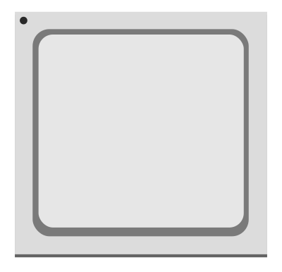 Simple FPGA case clipart