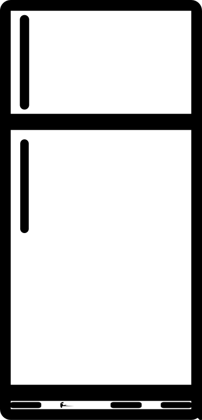 Simple Fridge clipart