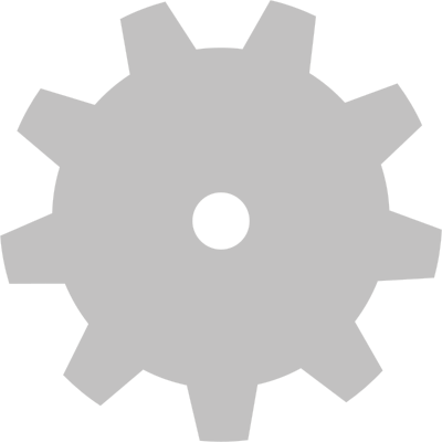 Simple gear clipart