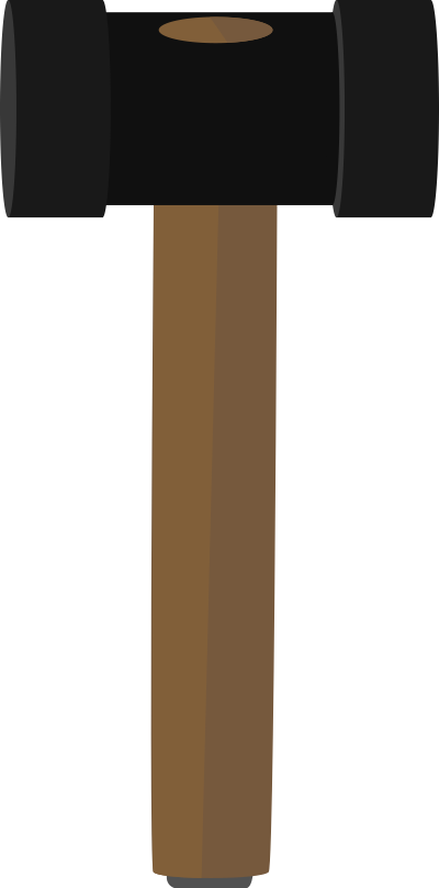 Simple Hammer clipart