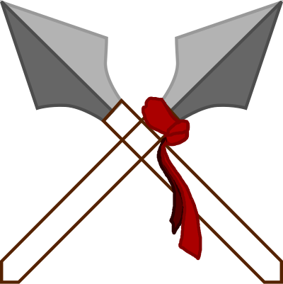 Simple indian's arrows clipart