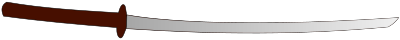 Simple Katana clipart