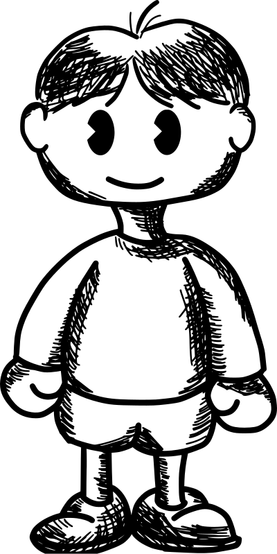 Simple Kid clipart