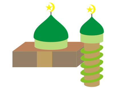 Simple Mosque clipart