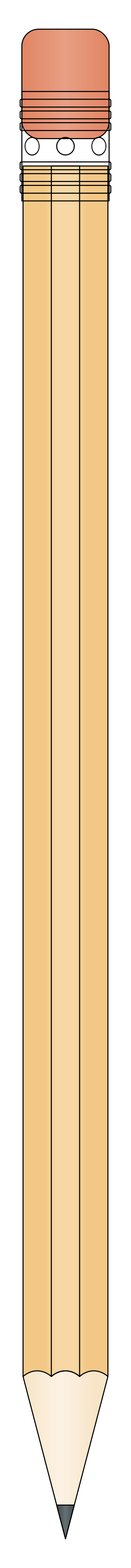 Simple Pencil clipart