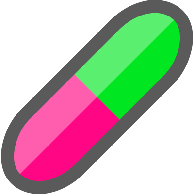 Simple Pill Icon clipart