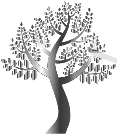 Simple Prismatic Tree 6 Without Background clipart