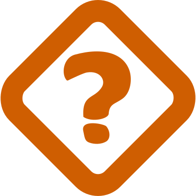 Simple question sign clipart