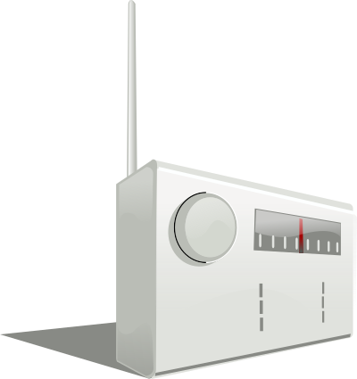 Simple radio clipart