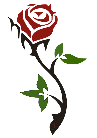 Simple Rose clipart