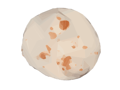 Simple Round Naan clipart