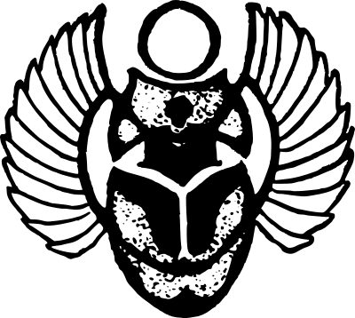 Simple Scarab clipart