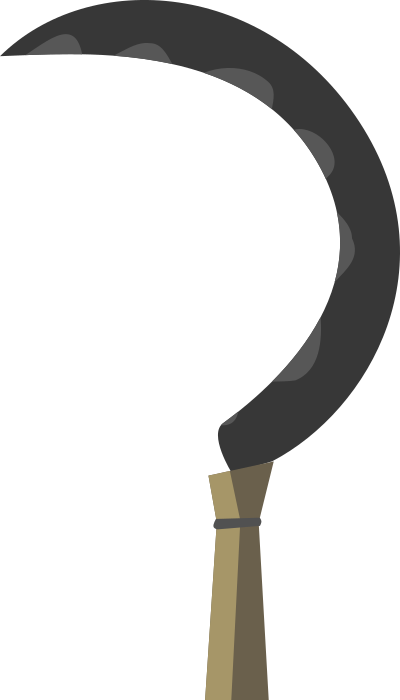Simple Sickle clipart