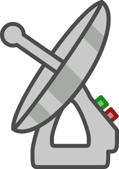 Simple space platform game stuff 3 clipart
