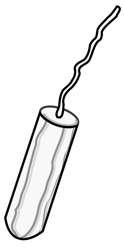 Simple Tampon clipart
