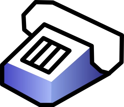Simple Telephone clipart