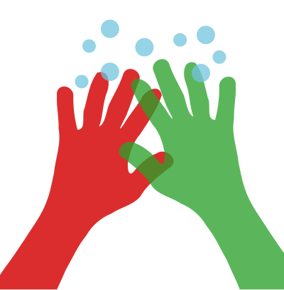 Simple Washing Hands clipart
