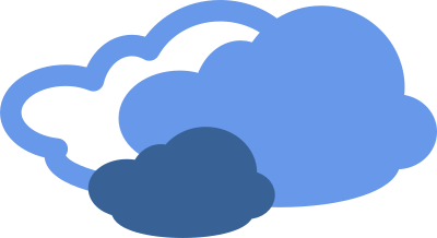 Simple weather symbols clipart
