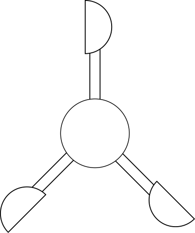 Simple wind sensor clipart