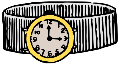 Simple Wristwatch clipart