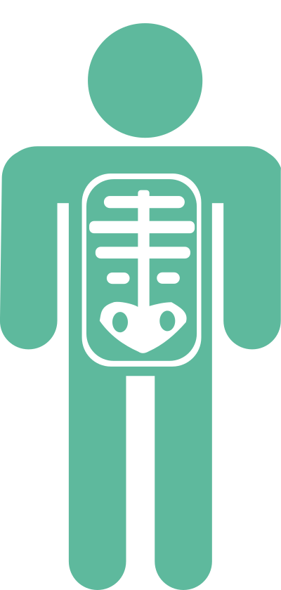 Simple X-Ray Man clipart
