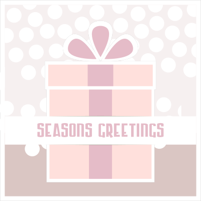 Simple Xmas Card 1 clipart