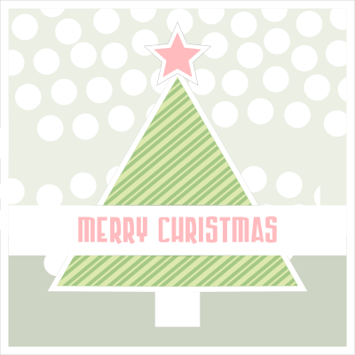 Simple Xmas Card 2 clipart