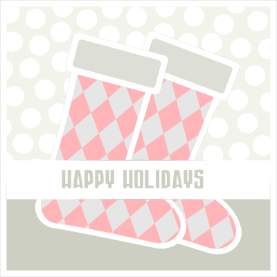 Simple Xmas Card 7 clipart