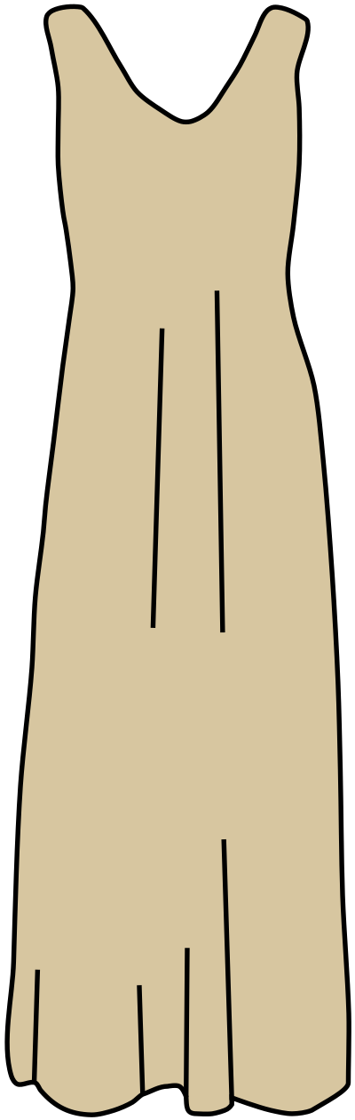 Simples dress clipart