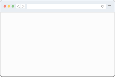 Simplified Web Browser clipart