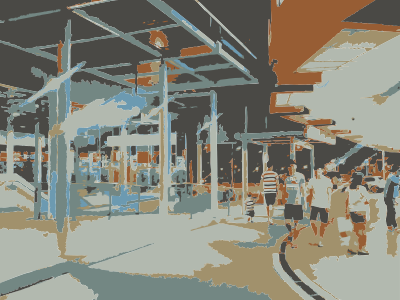 Singapore airport arrival clipart