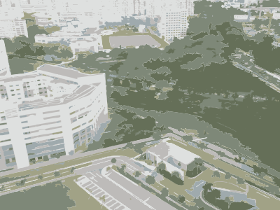 Singapore sky view 2 clipart