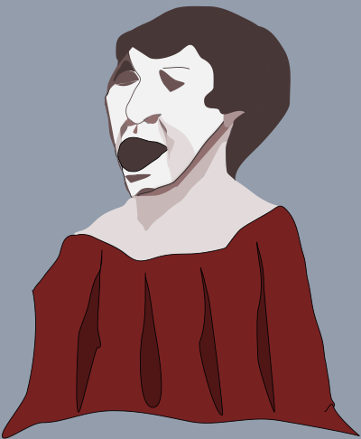 Singer clipart
