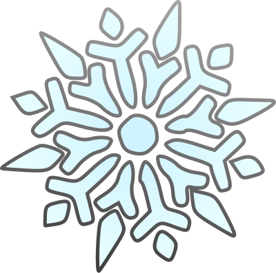 Single Snowflake clipart