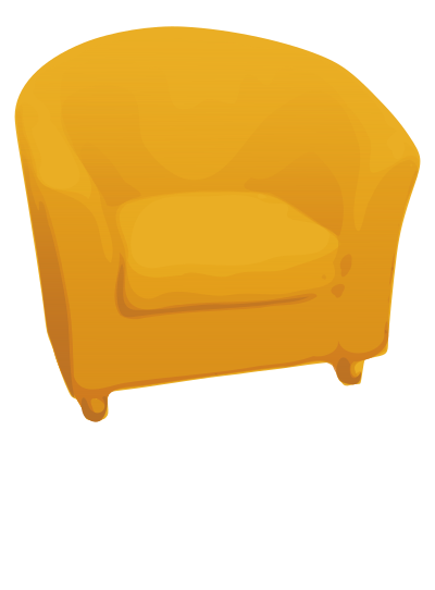 Single Sofa clipart