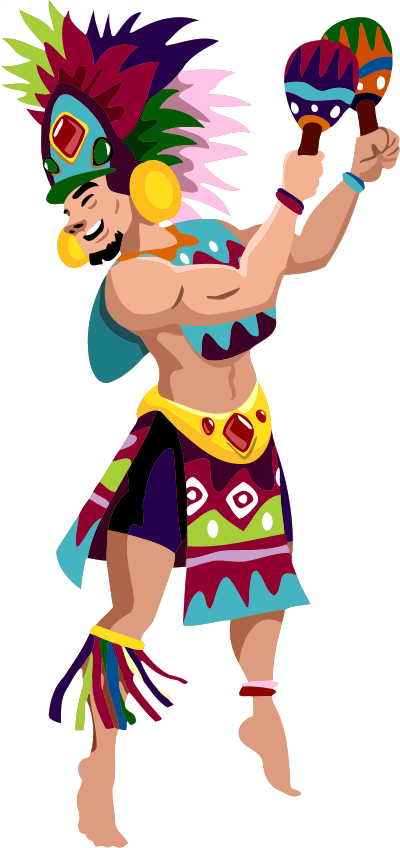 Sinulog dancer clipart