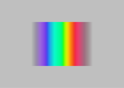 sinusförmiger transparenzverlaufender Regenbogen Gradient clipart