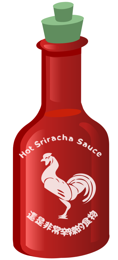 Siracha Sauce clipart