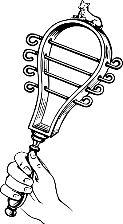 Sistrum clipart