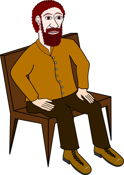 Sitting giant clipart