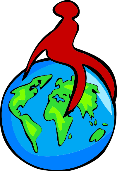 Sitting On The World clipart