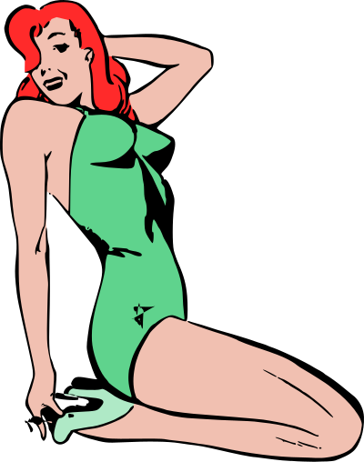 Sitting readhead clipart
