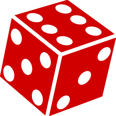 Six Sided Dice (d6) clipart