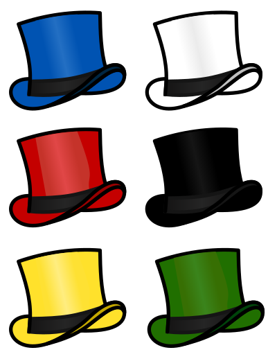 Six Thinking Hats clipart