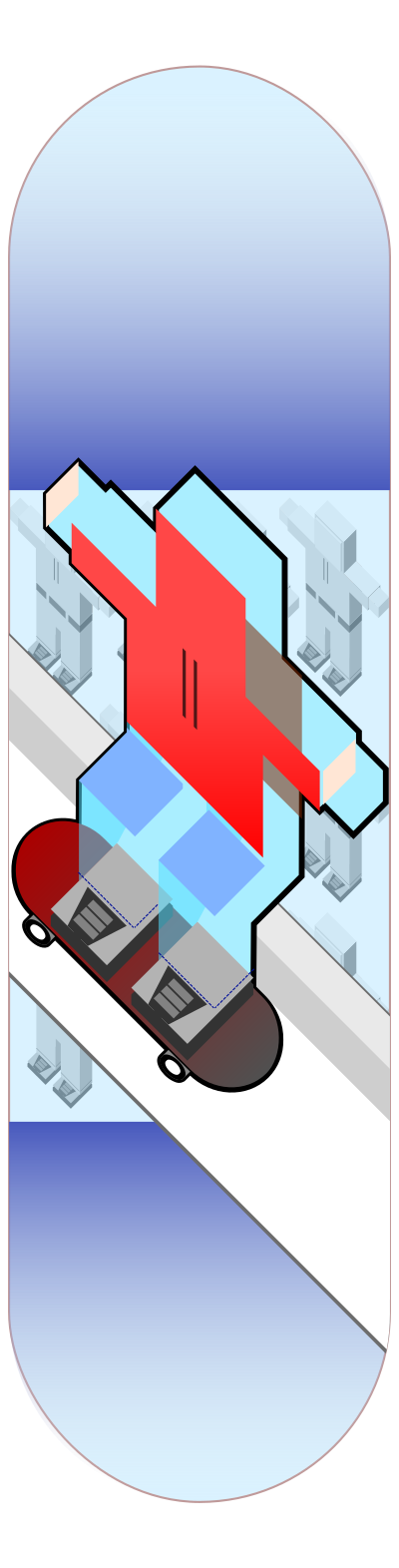 Skate table clipart