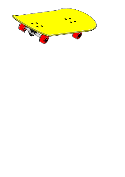 Skateboard clipart
