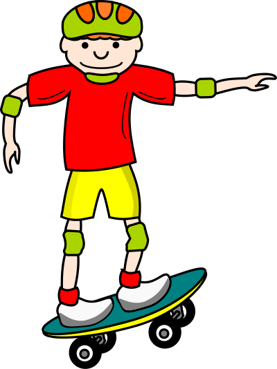 SkateBoardBoy clipart